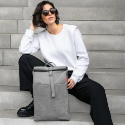 Reisenthel Urban Rolltop Rucksack twist silver