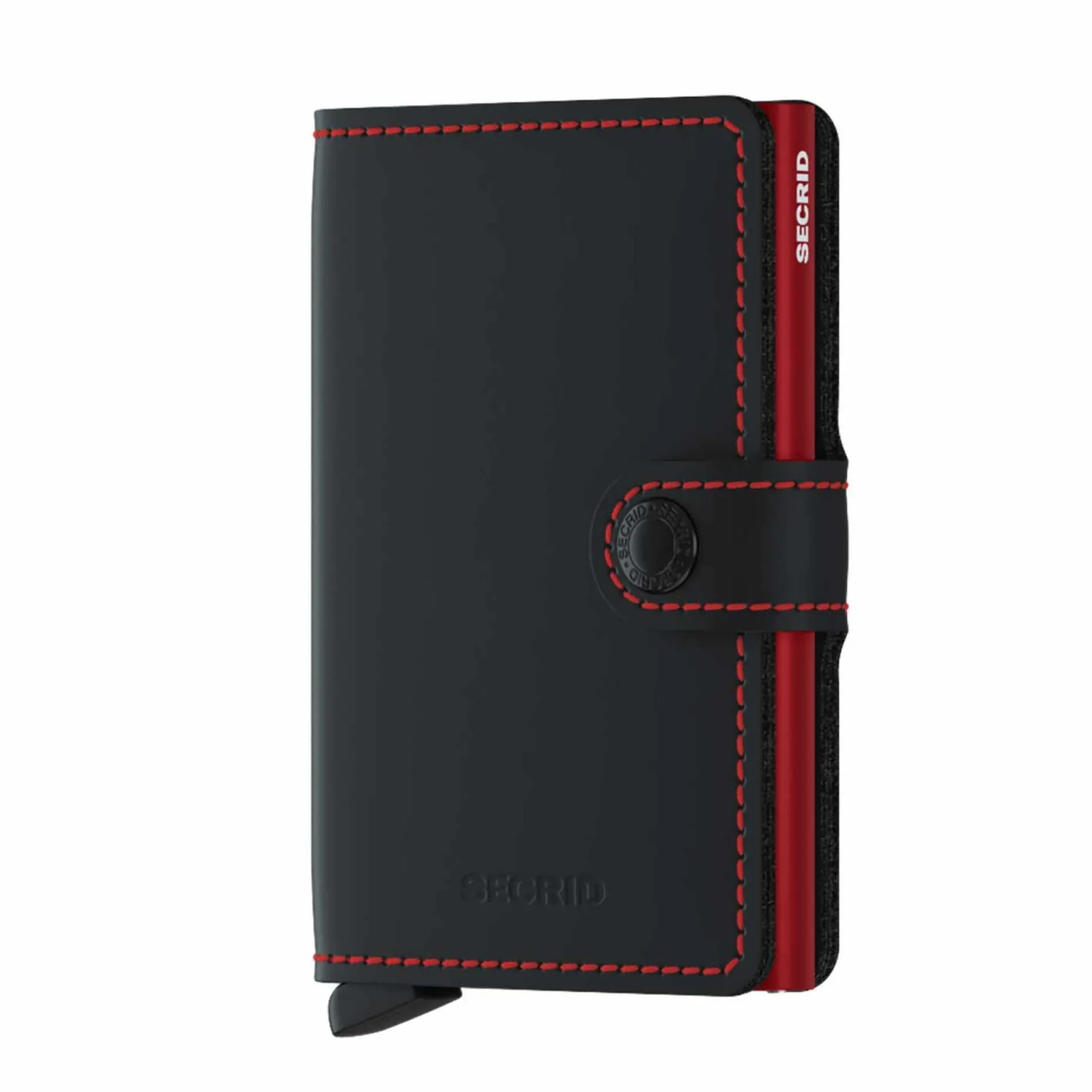 Secrid Miniwallet Matte Black & Red