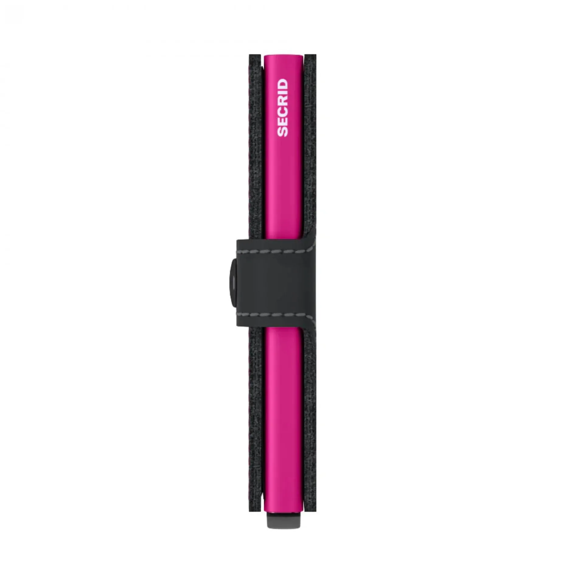 Secrid Miniwallet Matte Black & Fuchsia