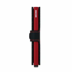 Secrid Miniwallet Matte Black & Red
