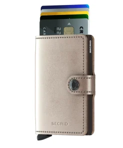 Secrid Miniwallet Metallic Champagner
