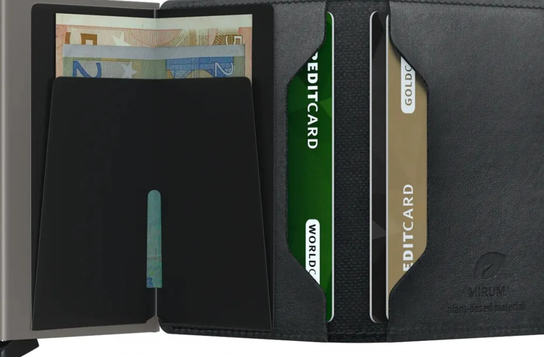 Secrid Miniwallet MIRUM Black Vegan