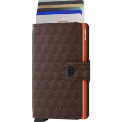 Secrid Miniwallet Optical Brown-Orange