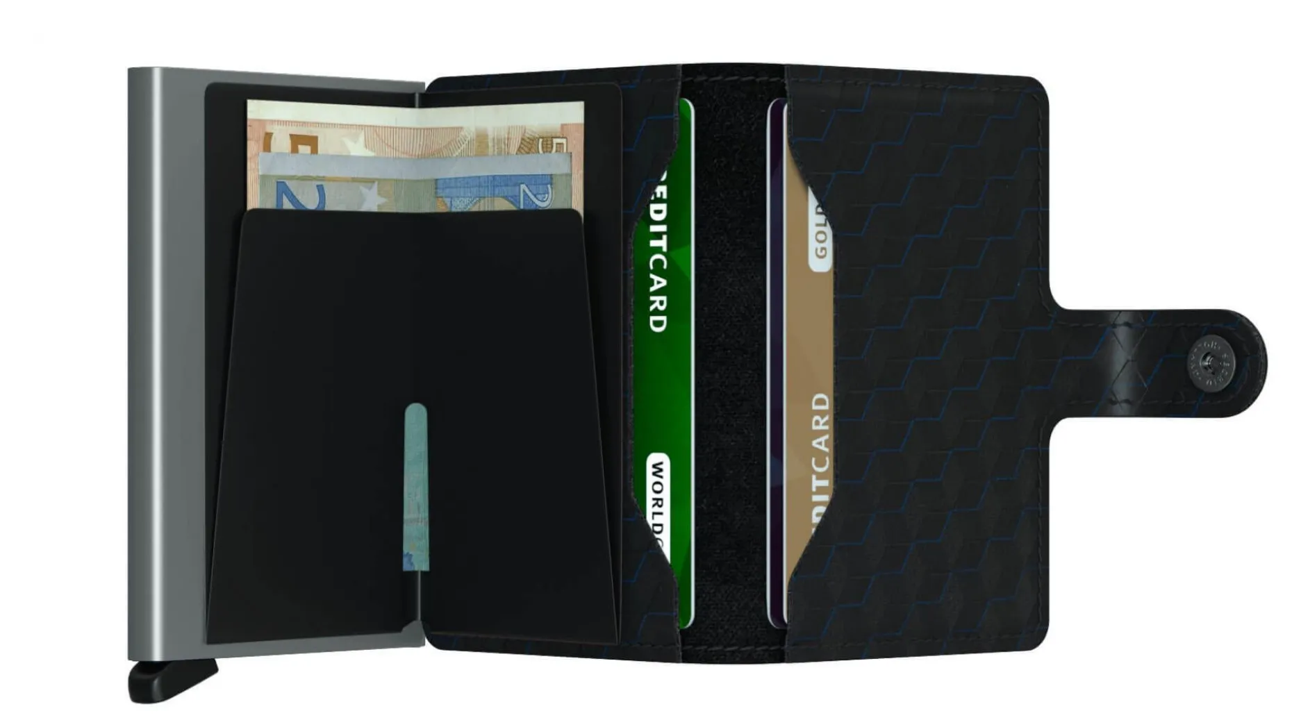 Secrid Miniwallet Optical Black- Titanium