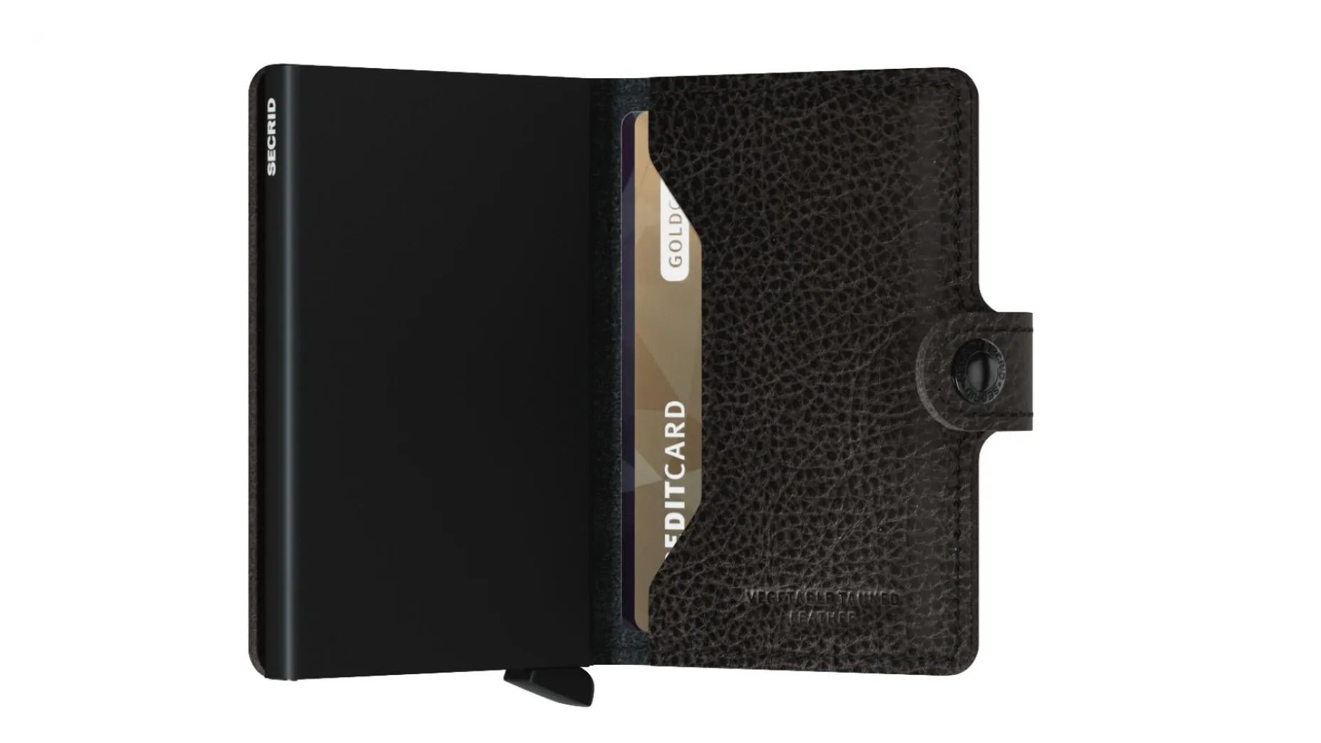Secrid Miniwallet Vegetable Tanned Black-Black