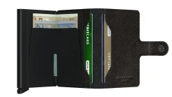 Secrid Miniwallet Vegetable Tanned Black-Black