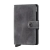 Secrid Miniwallet Vintage  Grau-Schwarz