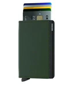 Secrid Slimwallet Matte Black & Green