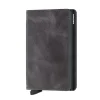 Secrid Slimwallet Vintage Grau-Schwarz