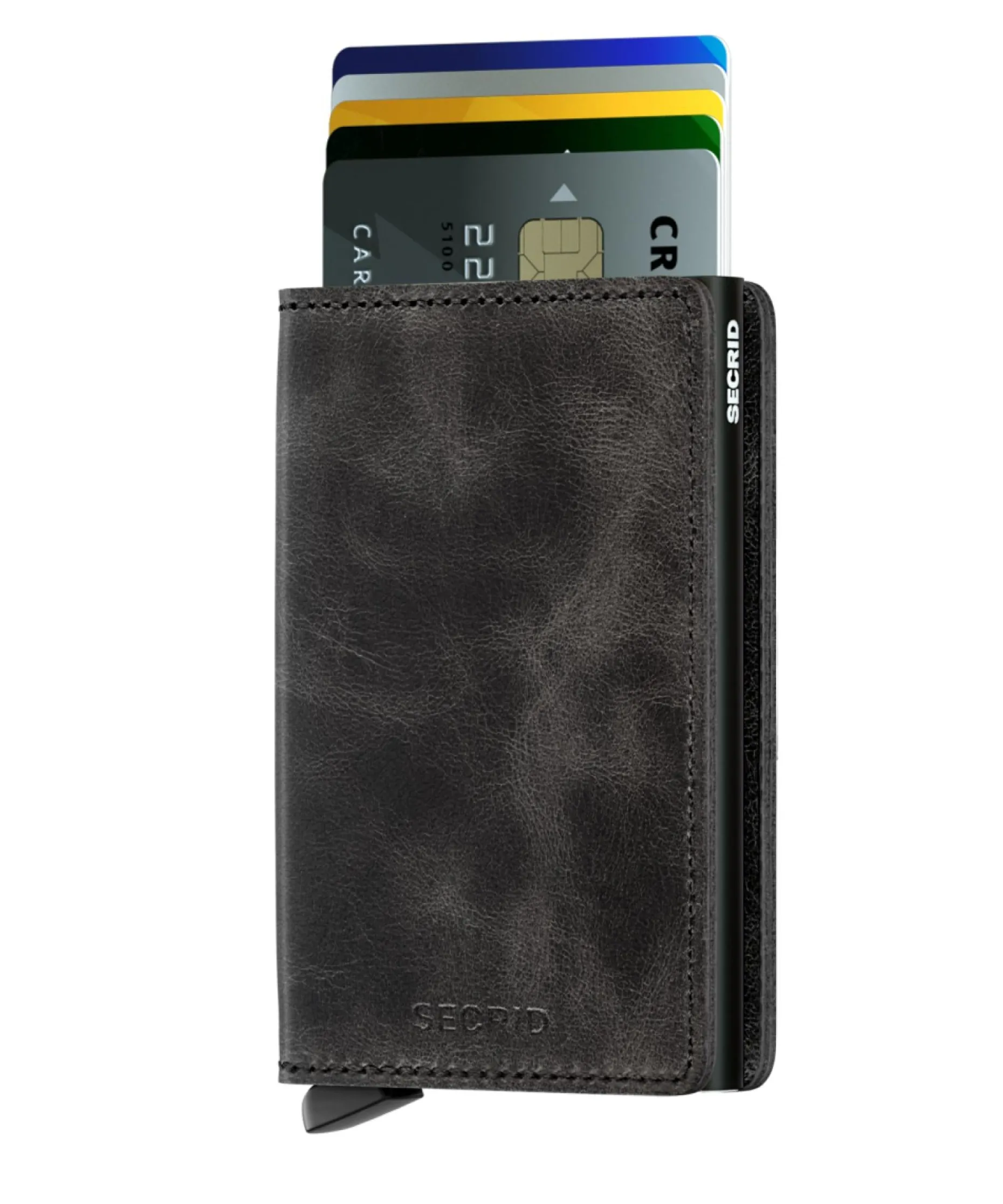 Secrid Slimwallet Vintage Schwarz