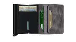 Secrid Slimwallet Vintage Grau-Schwarz