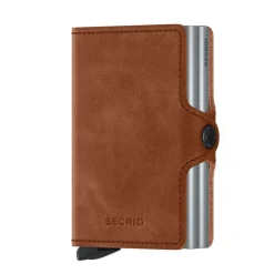 Secrid Twinwallet Vintage Cognac-Silver
