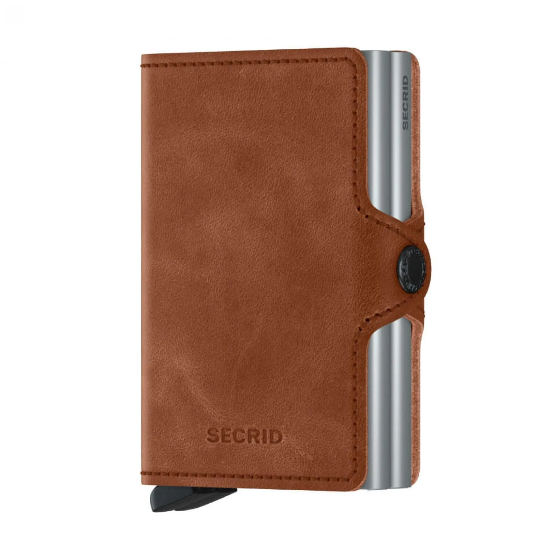 Secrid Twinwallet Vintage Cognac-Silver