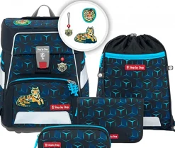 Step by Step Schulranzen-Set SPACE Shine Tiger Night
