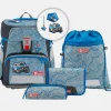 Step by Step Schulranzen-Set SPACE - Variante: Police Truck Set Blau