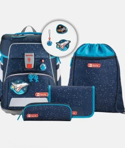 Step by Step Schulranzen-Set SPACE - Variante: Sky Rocket Schulranzen Set Blau