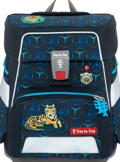 Step by Step Schulranzen-Set SPACE  Shine Tiger Night