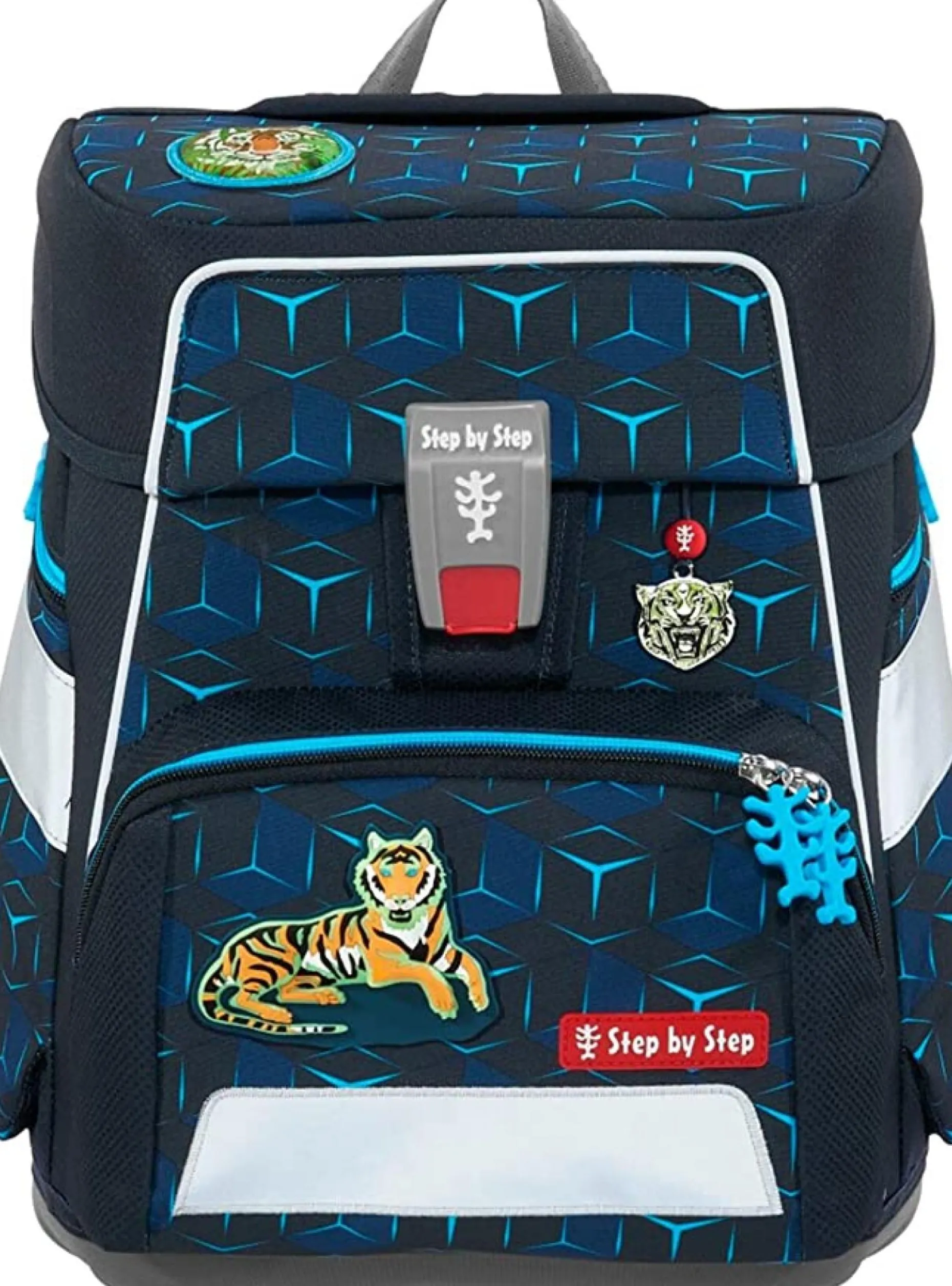 Step by Step Schulranzen-Set SPACE Shine Tiger Night
