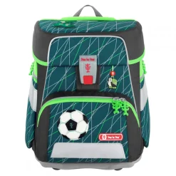 Step by Step Schulranzen-Set SPACE - Variante: Soccer World Grün