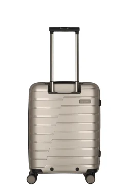 Travelite AIR BASE Trolley S+ mit Vortasche Champagner