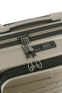 Travelite AIR BASE Trolley S+ mit Vortasche Champagner