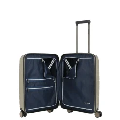 Travelite AIR BASE 4w Trolley S Vortasche Champagner