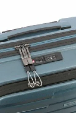 Travelite AIR BASE 4w Trolley S Vortasche Eisblau