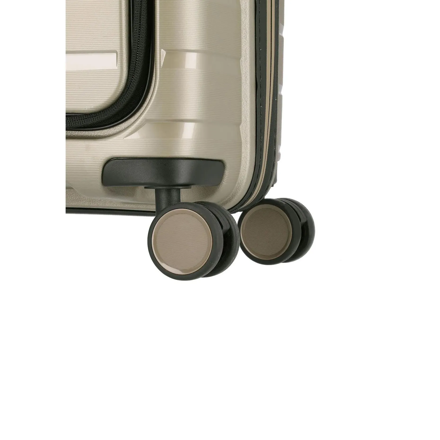 Travelite AIR BASE 4w Trolley S Vortasche Champagner