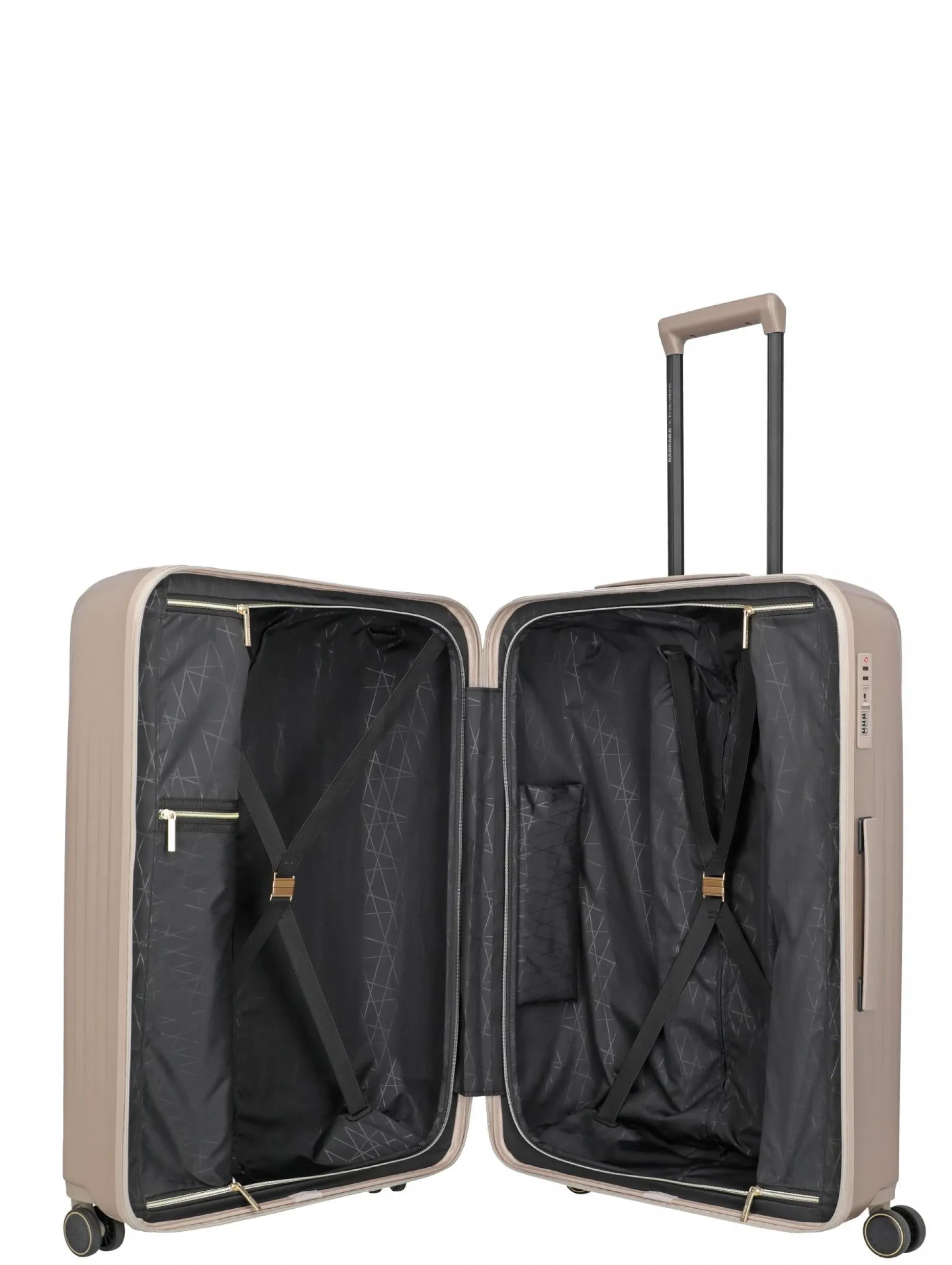 Travelite BARBARA NOVELTY 4w Hartschalen Trolley L Satin Nude