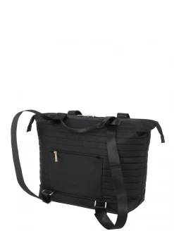 Travelite Barbara Stepp 2 in 1 Shopper,Schwarz