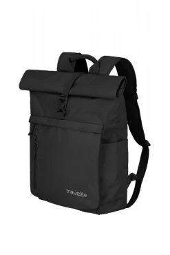 Travelite Basics Rollup Rucksack schwarz