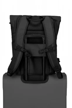 Travelite Basics Rollup Rucksack schwarz