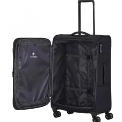 Travelite CHIOS Trolley M 67cm Schwarz