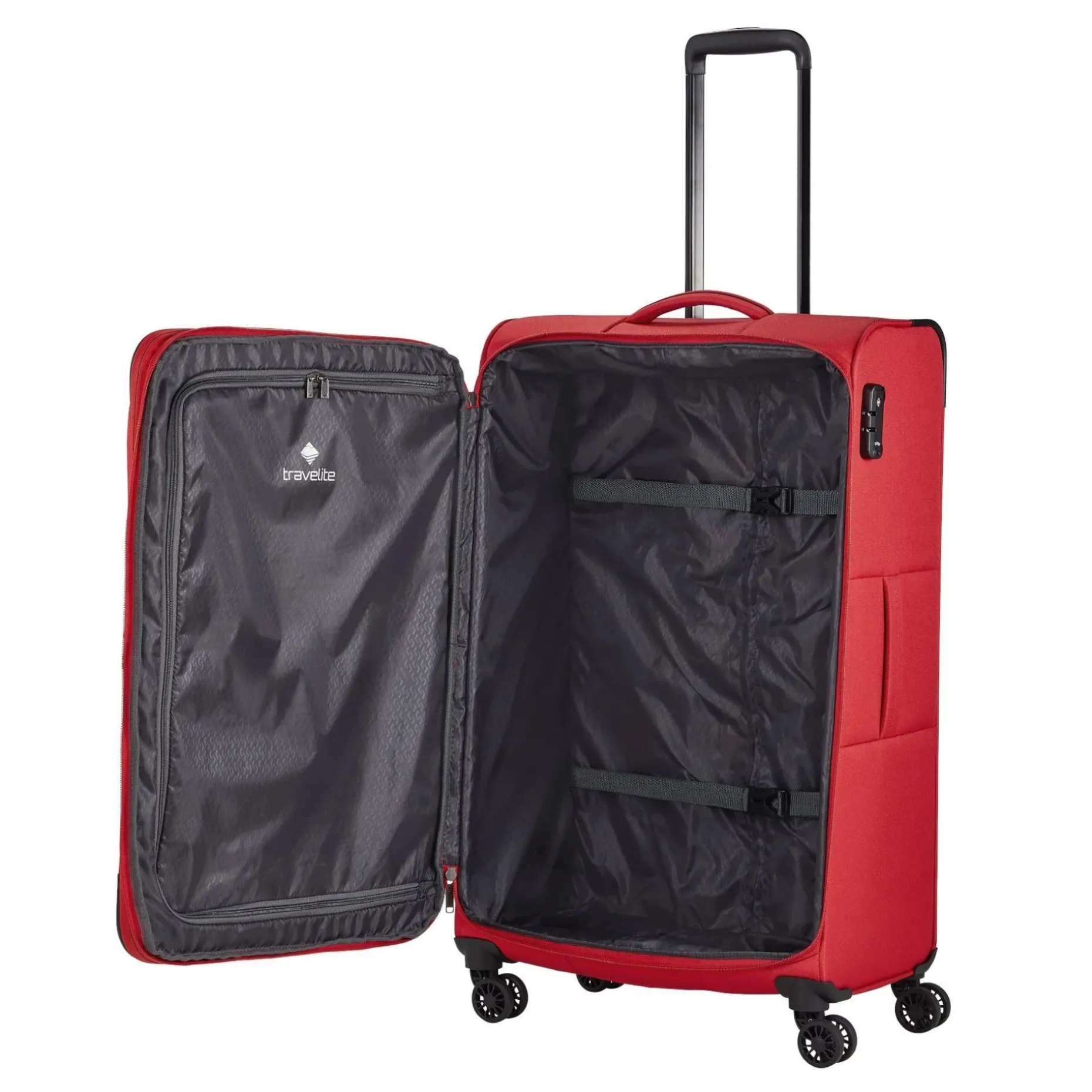 Travelite CHIOS 4w Trolley L Rot