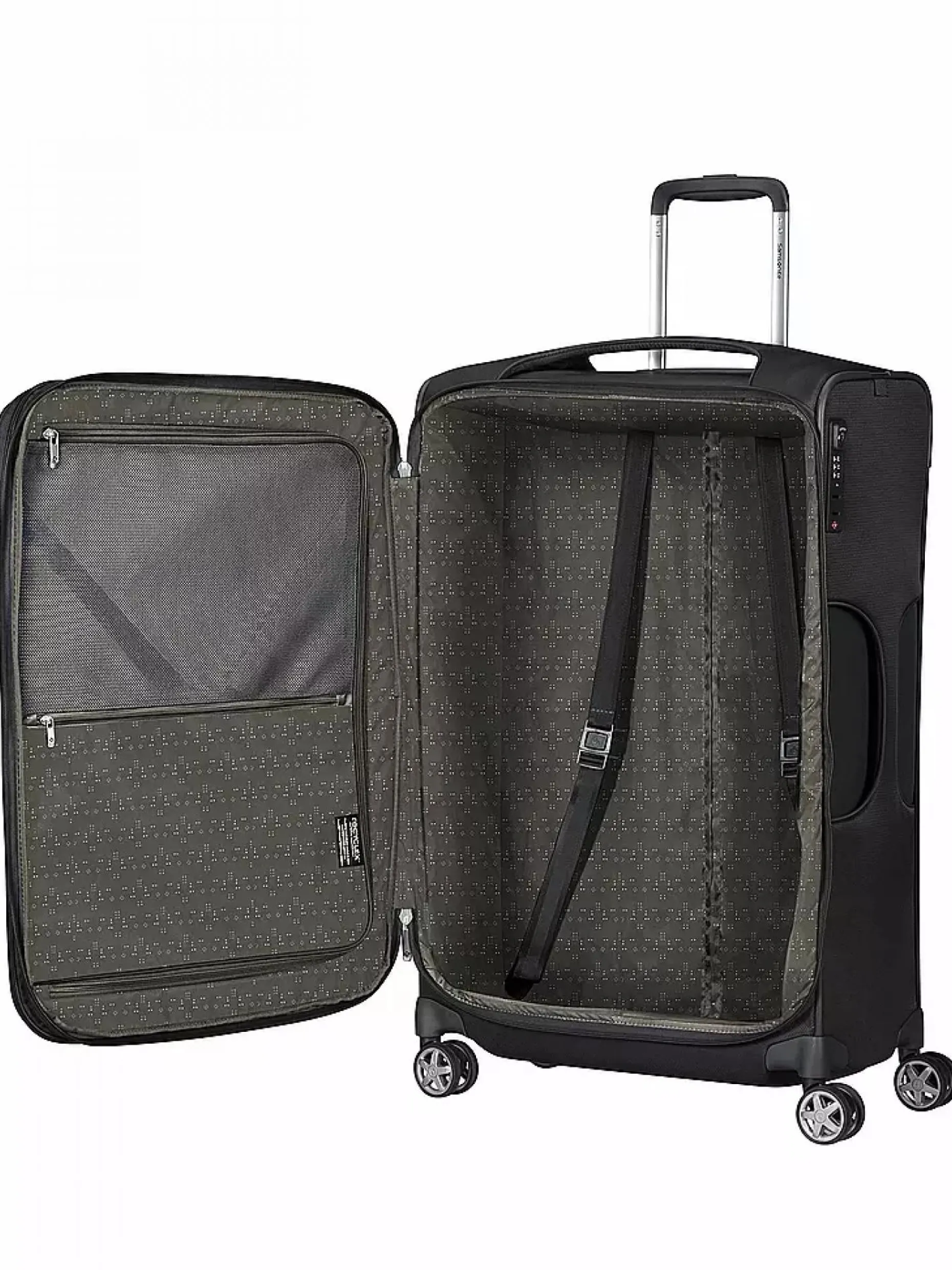 Travelite CROSSLITE 5.0 4w Trolley M Schwarz