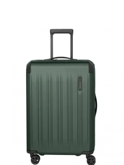 Travelite DYNAMIIC 4-Rad Hartschalen Trolley M erweiterbar grün