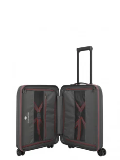 Travelite DYNAMIIC 4-Rad Hartschalen Trolley erweiterbar S Anthrazit