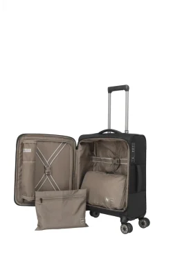 Travelite Koffer CROSSLITE 5.0 4w Trolley S, Schwarz