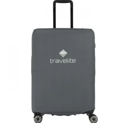 Travelite Kofferhülle Kofferbezug Kofferschutz - Farbe: Anthrazit - Variante: L