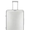 Travelite NEXT 4w Trolley M 67cm Silber