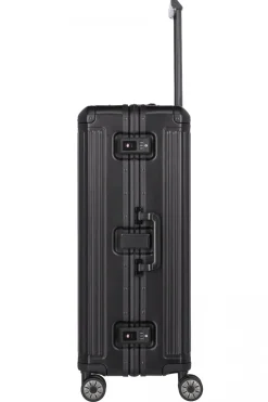 Travelite NEXT 4w Trolley L 77cm Schwarz