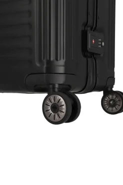 Travelite NEXT 4w Trolley M 67cm Schwarz