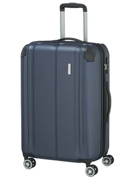 Travelite Trolley CITY Hartschalenkoffer M 68cm Marine