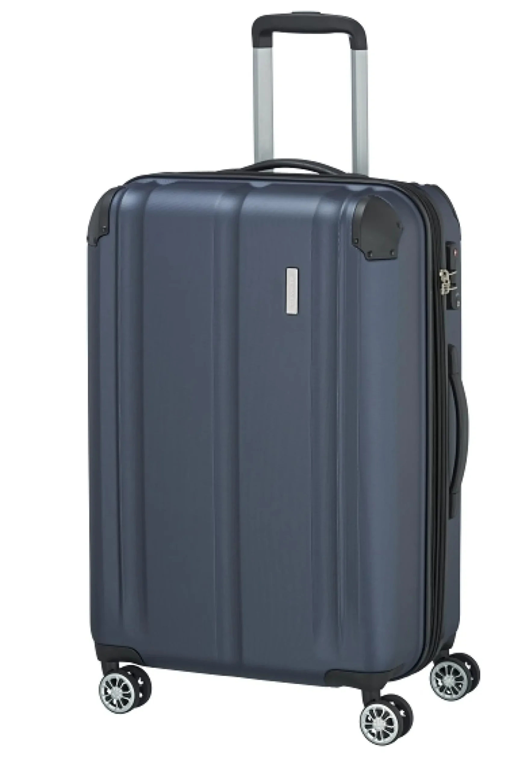 Travelite Trolley CITY Hartschalenkoffer M 68cm Marine