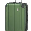 Travelite Trolley CITY Hartschalenkoffer M 68cm Grün