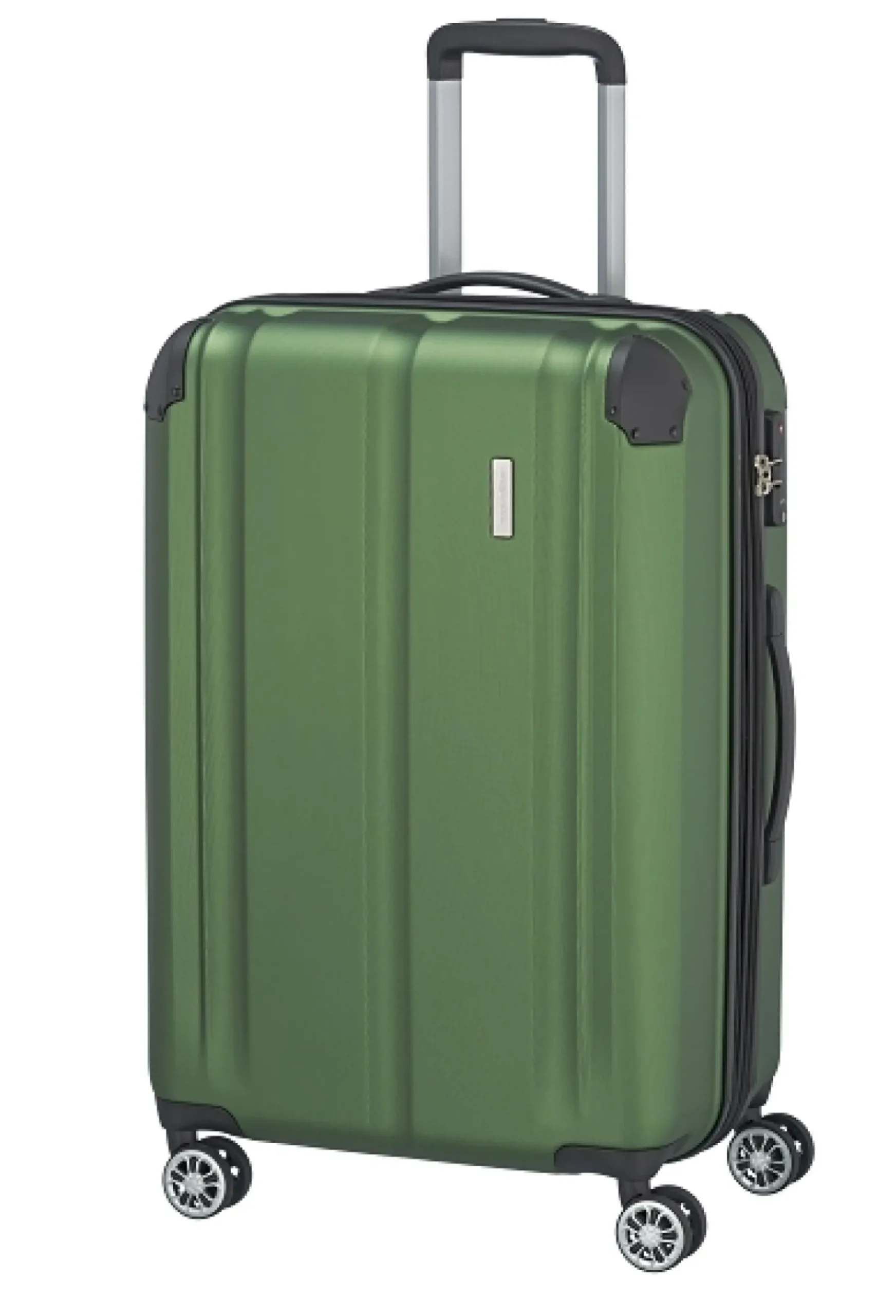 Travelite Trolley CITY Hartschalenkoffer M 68cm Grün