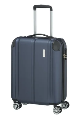 Travelite Trolley CITY Hartschalenkoffer S 55cm Marine