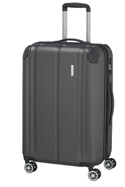Travelite Trolley CITY Hartschalenkoffer M 68cm Anthrazit