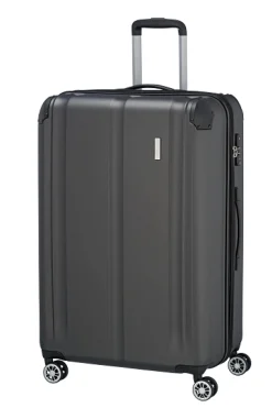 Travelite Trolley CITY Hartschalenkoffer L 77cm Anthrazit