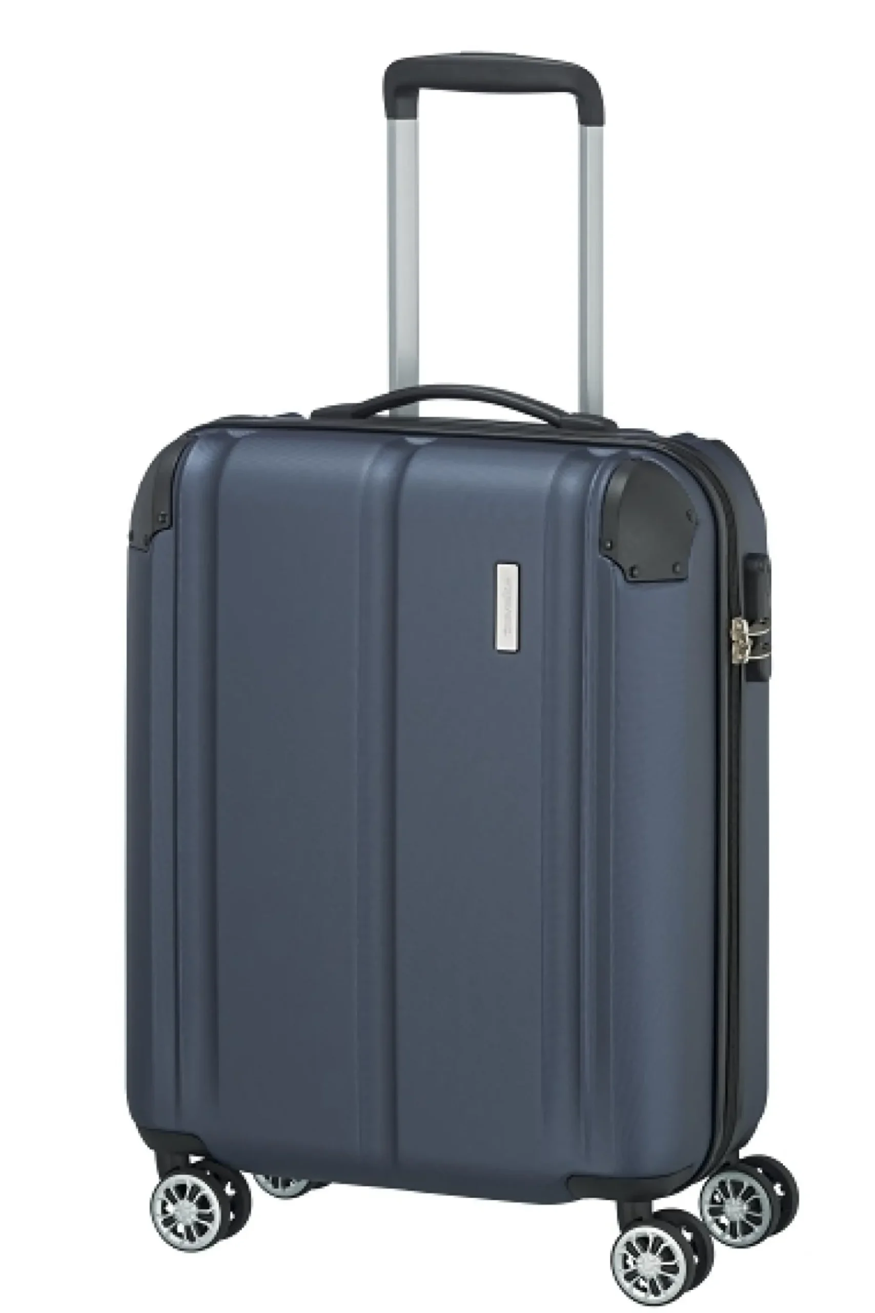 Travelite Trolley CITY Hartschalenkoffer S 55cm Marine